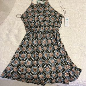 Halter top casual day dress